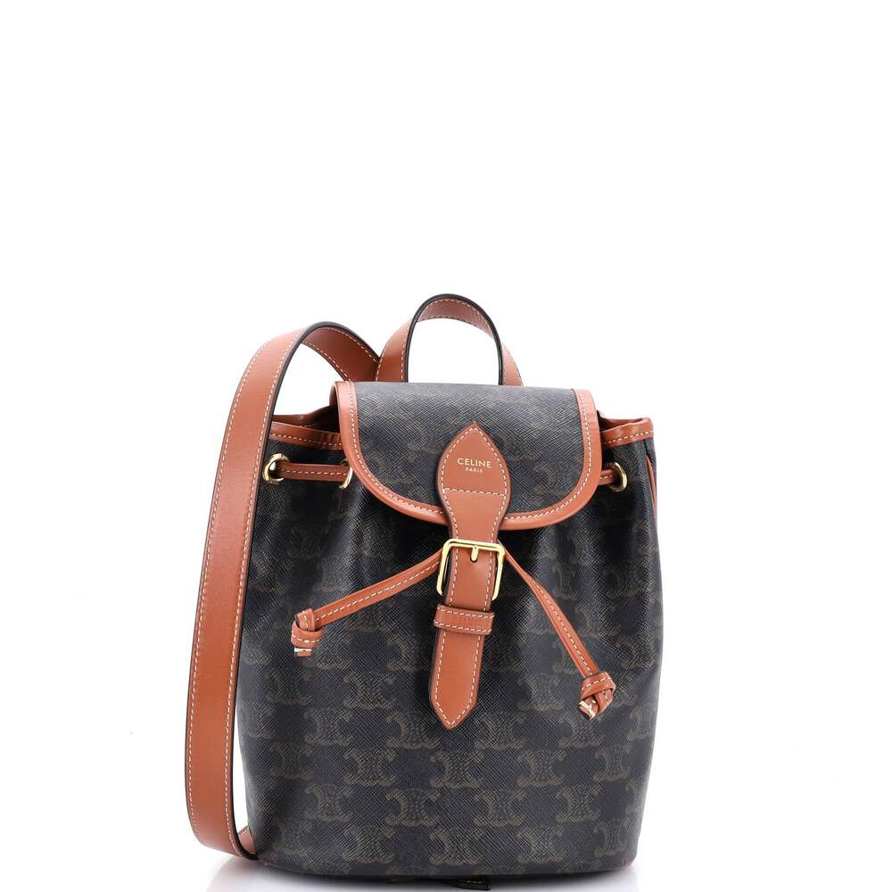 Celine Folco Backpack Triomphe Coated #249446C16B